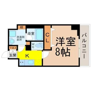プロシード大須【8階】の間取り