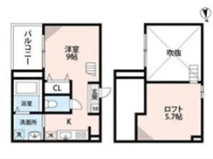 ESPACE DECORE【1階】の間取り