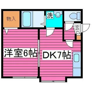 カーサ北35【2階】の間取り