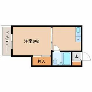 兵庫県尼崎市東七松町1丁目【マンション】の間取り