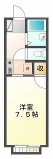 カスカータタルミ【1階】の間取り