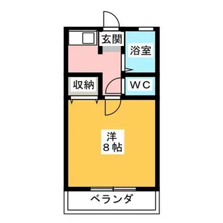 ラ・エスポワール【1階】の間取り