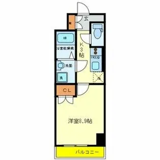 FLATS MINAGUCHI【5階】の間取り