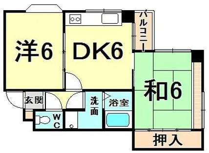 スリージェ甲子園口1【3階】の間取り