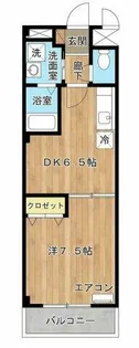 メゾン バイタル A棟【107号室】の間取り