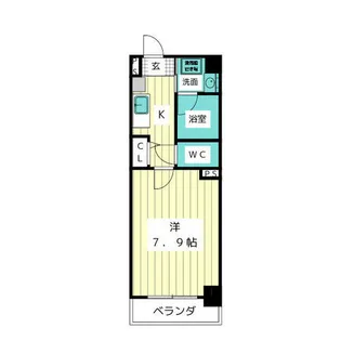 アールズテラス宝が丘【7階】の間取り