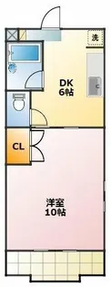 アーバンハイツボヌール【301号室】の間取り