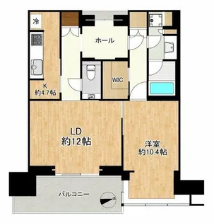 グラングリーン大阪 THE NORTH RESIDENCE【36階】の間取り