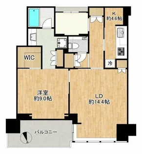グラングリーン大阪 THE NORTH RESIDENCE【34階】の間取り
