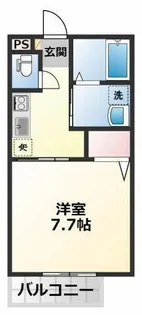 G’ハイツ(ジーズハイツ)【1階】の間取り