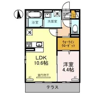 Vier Casa A【1階】の間取り