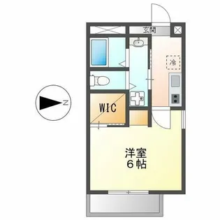 パークサイドアパートメンツ・パーソンズ【4階】の間取り