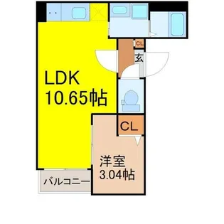 Jack matsushita Ⅰ【2階】の間取り