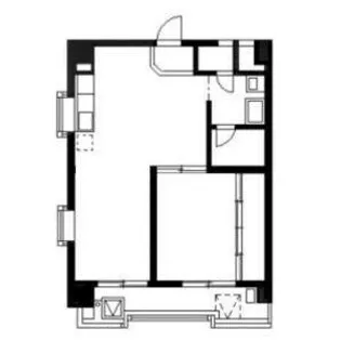 レスカール一番町【4階】の間取り
