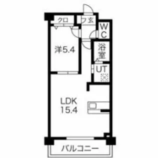 ロイヤルガーデン秋葉【2階】の間取り