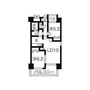 P-SQUARE Shumoku II【4階】の間取り