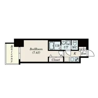 S-RESIDENCE名駅南【2階】の間取り