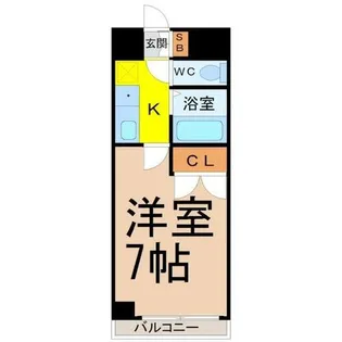 エトアール金山【302号室】の間取り