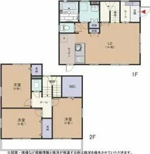 愛知県刈谷市半城土中町2丁目【一戸建】の間取り