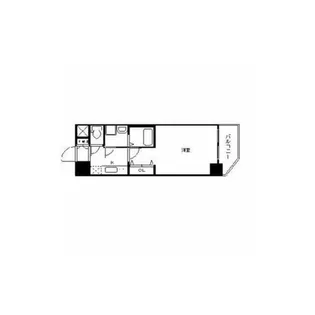 アドバンス三宮シュロス【3階】の間取り