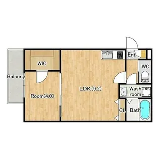 ジーメゾン泉が丘ミライ【1階】の間取り