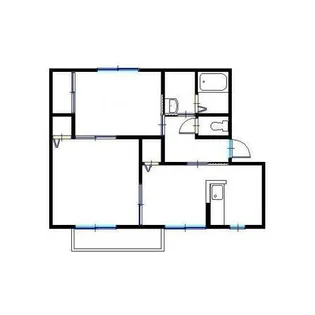 ハートフルハイツ【2階】の間取り