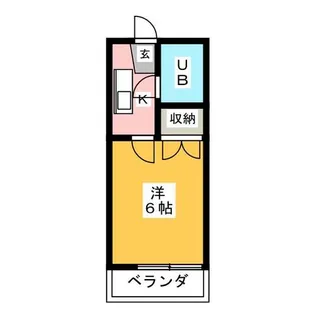 シェソワ内海【1階】の間取り