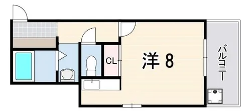 元町MGレヂデンス3【7階】の間取り