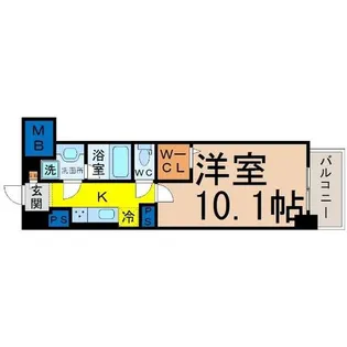 ルナクレシエンテ【9階】の間取り