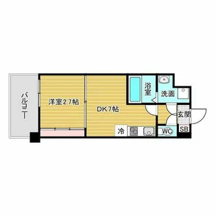 セレニテ新大阪エクラ【11階】の間取り
