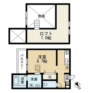 Felicita(フェリシタ)【1階】の間取り