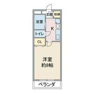 プライムステージK【3階】の間取り
