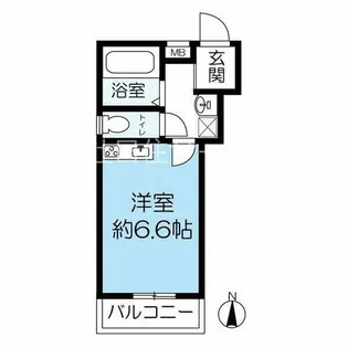ハウスアイ立花Ⅰ【1階】の間取り