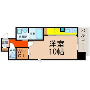 グランシャリオ栄【6階】の間取り