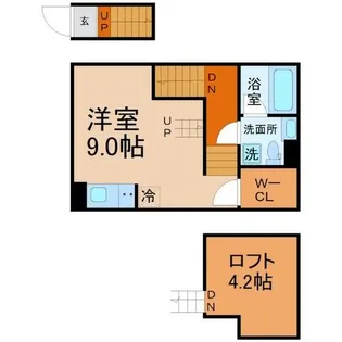 クレイン御器所【2階】の間取り