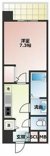 S-RESIDENCE新大阪駅前【14階】の間取り