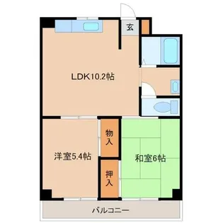 メゾンファミーユ【3階】の間取り