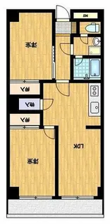 ユトリロ下地3【602号室】の間取り