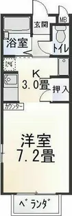 コーポラピット【106号室】の間取り