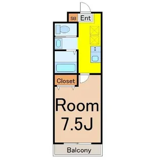 A・City中川法華【3階】の間取り