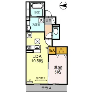 Lantana【1階】の間取り