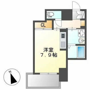 PLATZ TACHIBANA(プラッツタチバナ)【806号室】の間取り