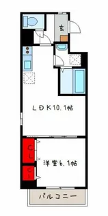 ビスタユーア【4階】の間取り
