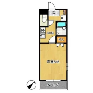 ラ・スウィット【3階】の間取り