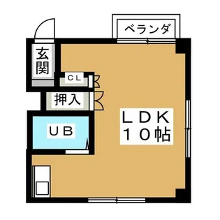 第2ロータスビル【4階】の間取り