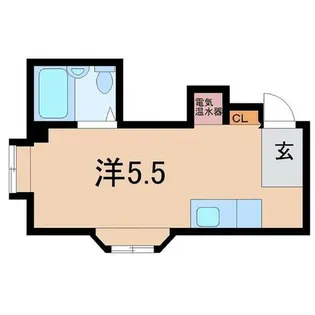 グランドハイツ蒲生【2階】の間取り