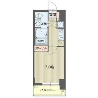 ライブコート泉【5階】の間取り