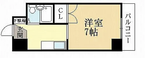 ヴェルジェ【3階】の間取り