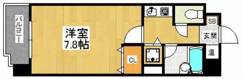アルゴハイツ井尻【3階】の間取り