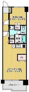 ピッティパラッツォ【601号室】の間取り